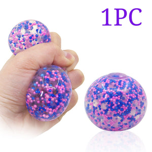 1/2pcs Decompression Dna Color Ball For Kids Adults 1/2pc Stress Relief Balls Exercise Hand Ball Decompression Toy Антистресс