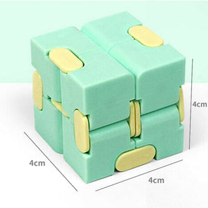 1PC Children Adult Decompression Toy Infinity Magic Cube Puzzle Toys Relieve Stress Funny Hand Game Four Corner Maze Toys ABS