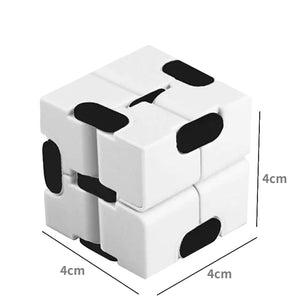 1PC Children Adult Decompression Toy Infinity Magic Cube Puzzle Toys Relieve Stress Funny Hand Game Four Corner Maze Toys ABS