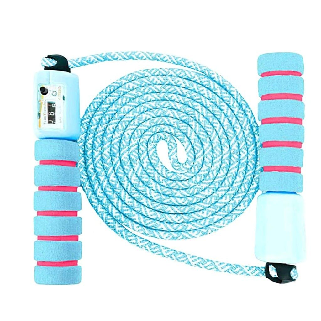 2.6 M Jump Ropes with Counter Sports Fitness Adjustable Fast Speed Counting Jump Skip Rope Skipping Wire