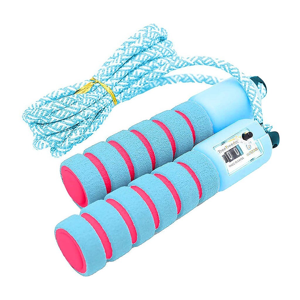 2.6 M Jump Ropes with Counter Sports Fitness Adjustable Fast Speed Counting Jump Skip Rope Skipping Wire