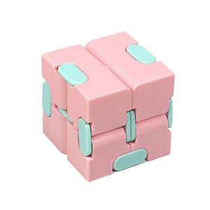 Children Adult Decompression Toy Infinity Magic Cube Square Puzzle Toys Relieve Stress Funny Hand Game Four Corner Maze Toys