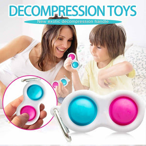 Fidget Dimple Toy Fat Brain Toys Stress Relief Hand Decompression Toys For Kids Adults Early Educational Autism Special NeedToys